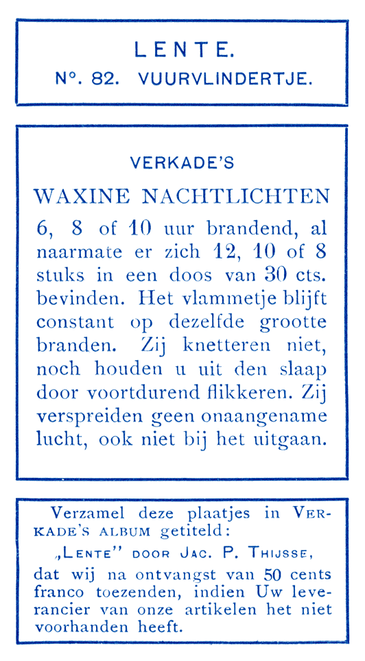 Vuurvlindertje.