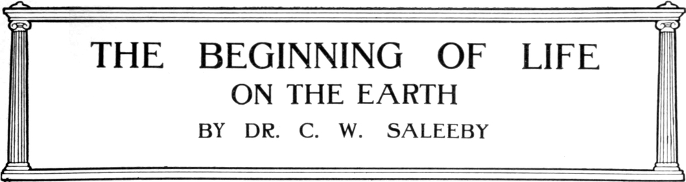 How Life became Possible on the
  Earth