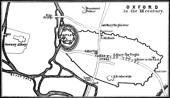 OXFORD in the XII century.