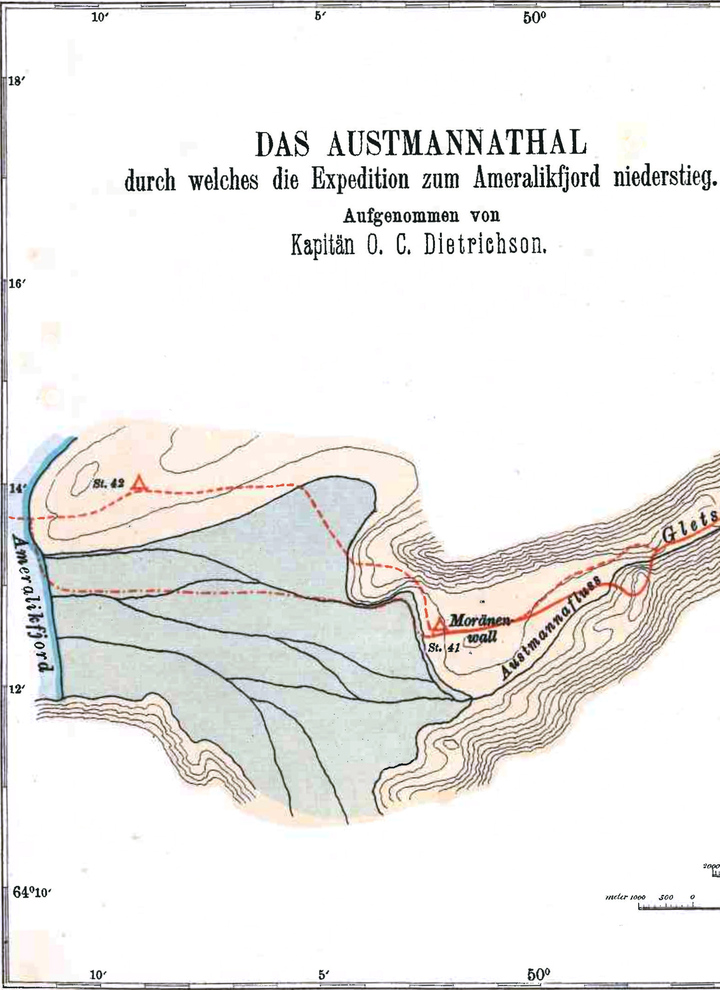 Das Austmannsthal;
  linkes Drittel