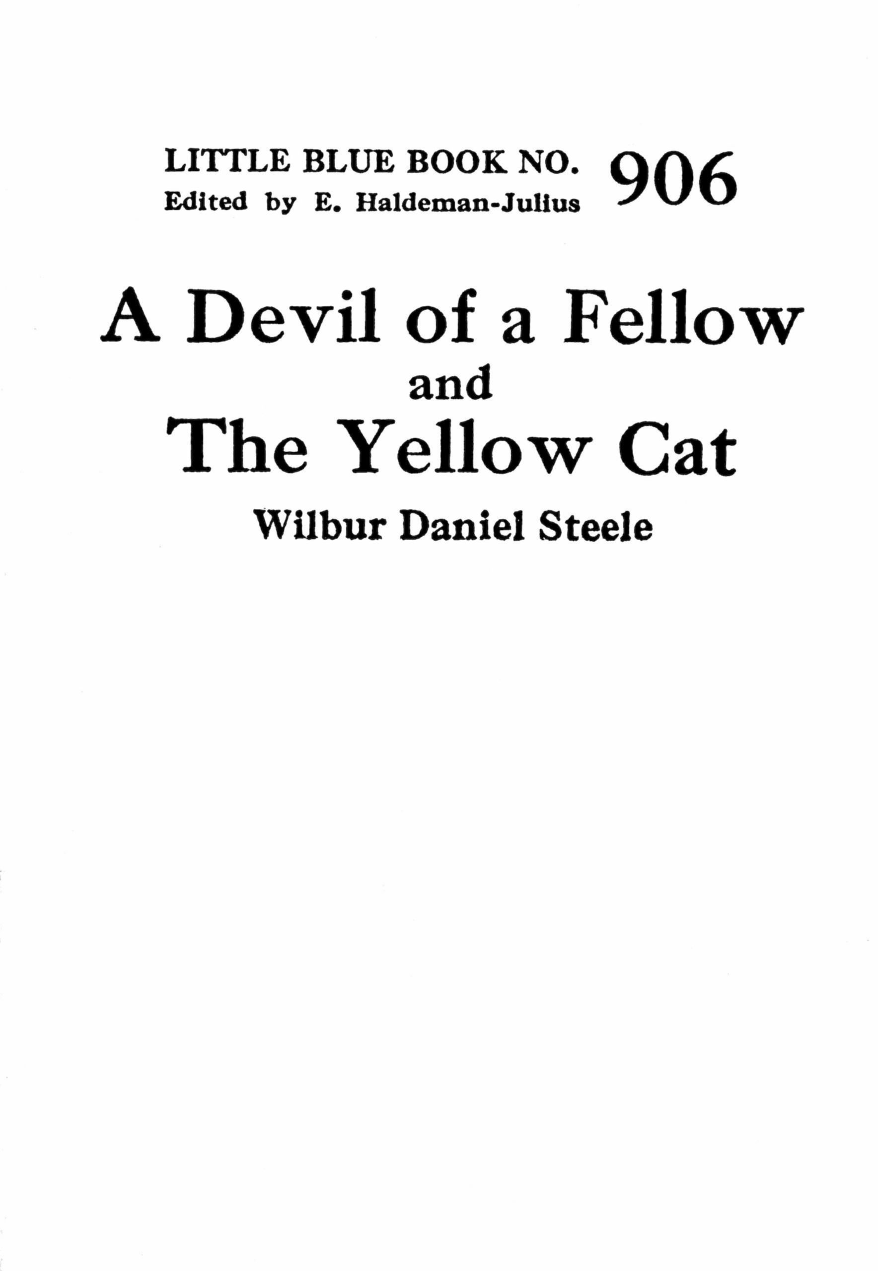 A tense
short story about obsession and jealousy, where a man’s fixation on a
mysterious yellow cat mirrors his rivalry and dark suspicions toward
another, leading to a dramatic, unsettling climax.
