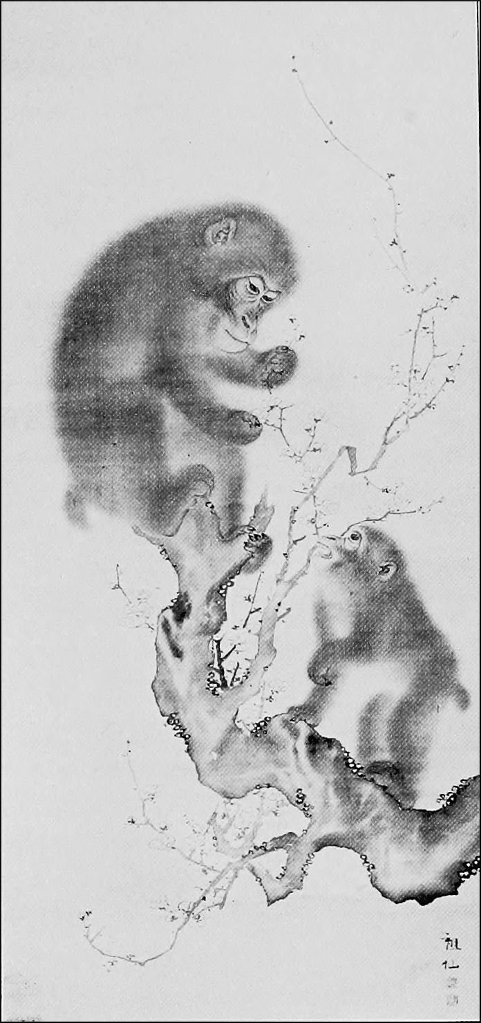 Monkeys and Plum Blossom