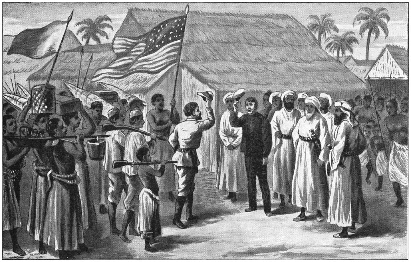 Stanley vindt Livingstone.