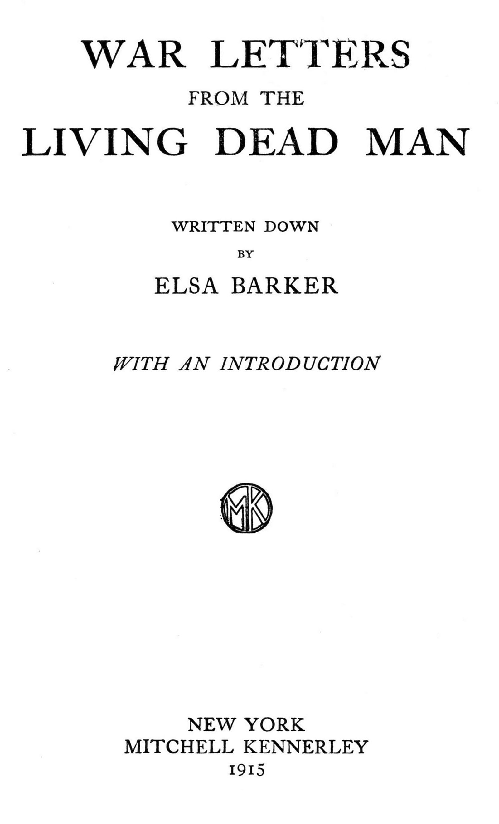 The
document is an introduction to a book of letters from a deceased
American judge and philosopher named X communicating from the
afterlife.